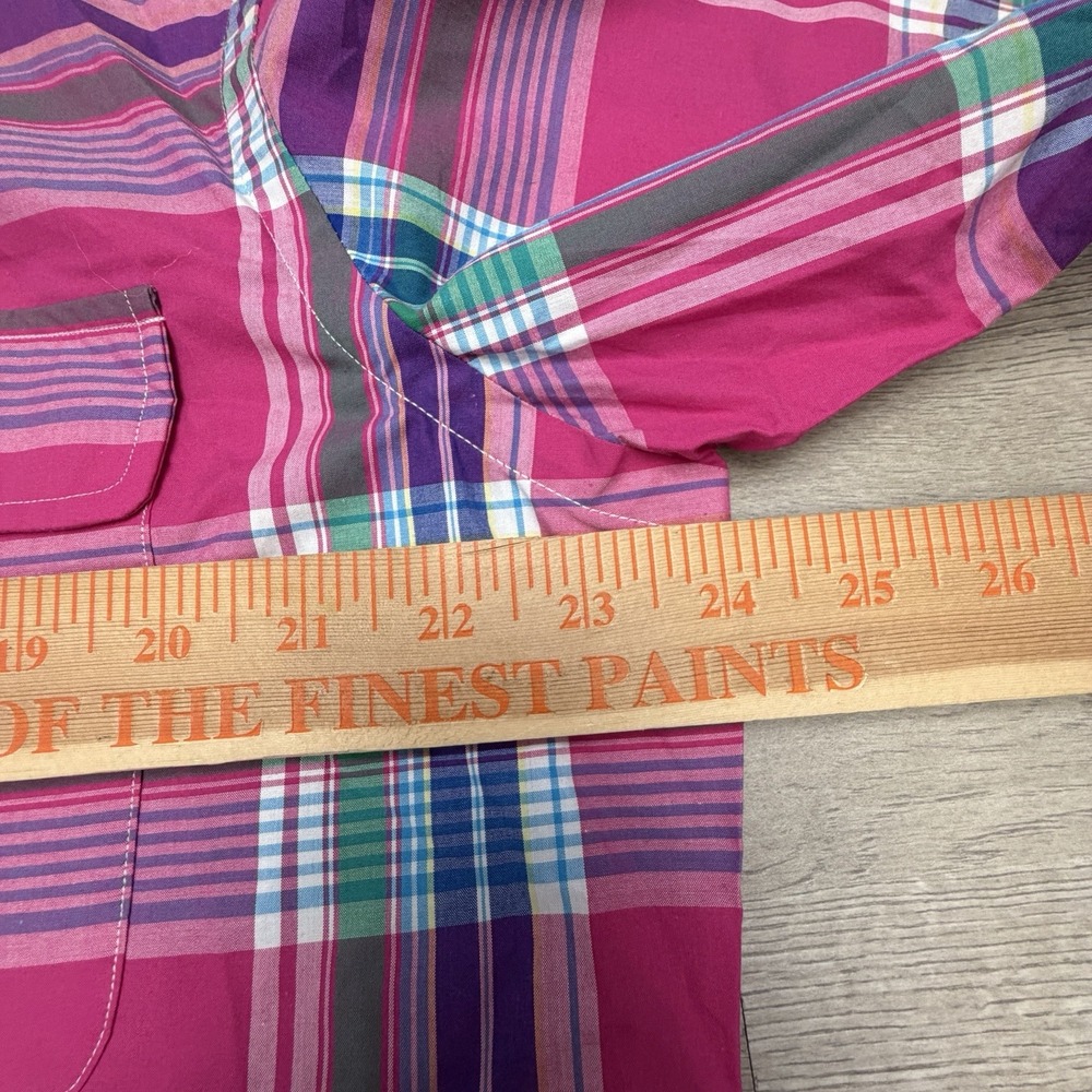 Polo Ralph Lauren Classic Fit Shirt Mens L Pink Plaid Button Down Cotton NWOT - Picture 8 of 10